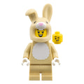 LEGO® Minifigur Hasen-Kostüm-Fan (Serie 28) col470 – Neu