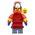 LEGO® Minifigure Parrot Costume Fan (Series 28) col472 – New