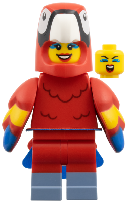 LEGO® Minifiguren Series 28 – Papageien-Kostüm-Fan (71051)