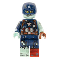 LEGO® Minifigur Zombie Captain America (Marvel Studios Serie 1) colmar09 – Neu