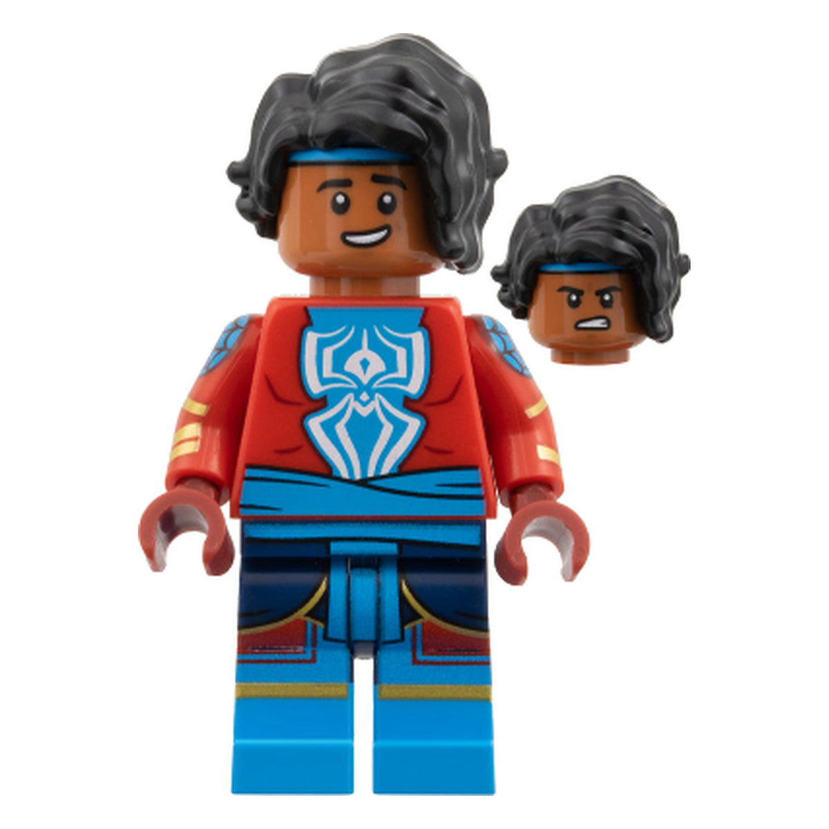 LEGO® Minifigur Pavitr Prabhakar / Spider-Man India (Spider-Man Across the Spider-Verse) colspi06 – Neu