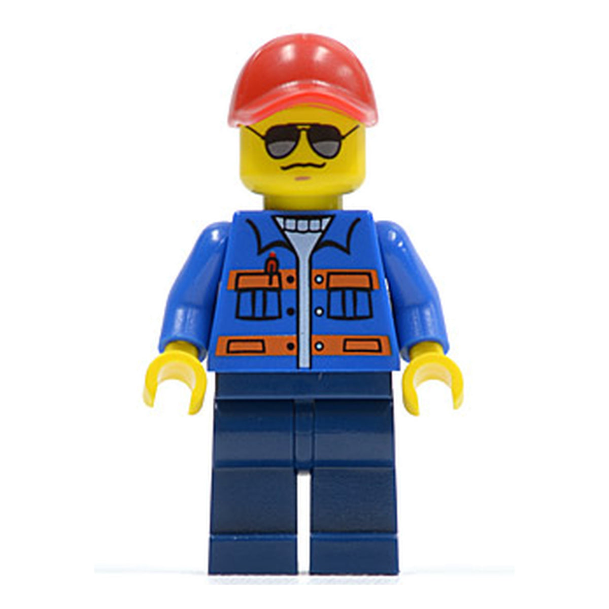 LEGO® Minifigur Blaue Jacke cty0500 – Gebr.