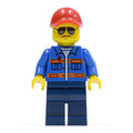 LEGO® Minifigur Blaue Jacke cty0500 – Neu