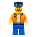 LEGO® Minifigur Arctic Captain cty0551 – Gebr.