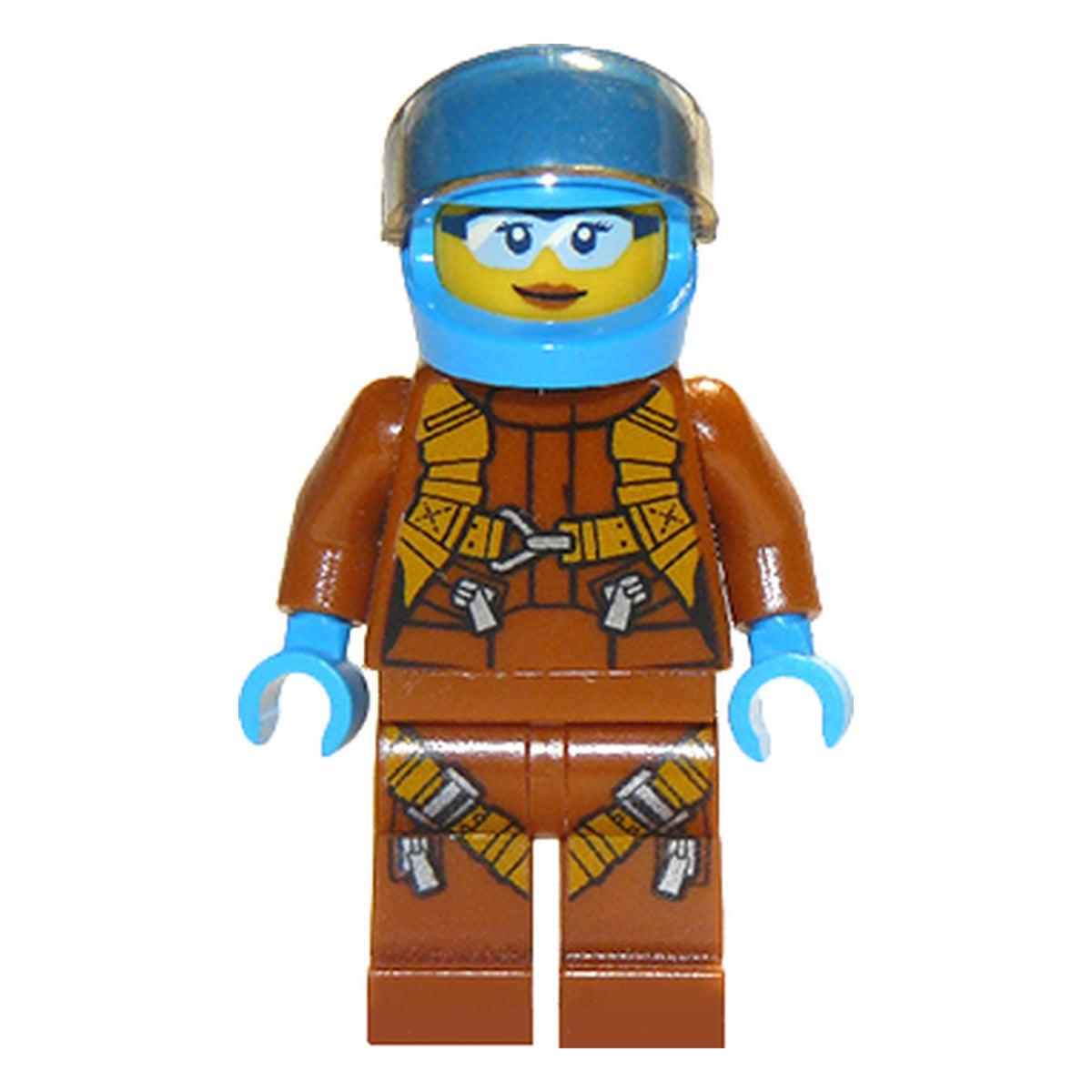 LEGO® Minifigur Arctic Plane / Quadcopter Pilot Female cty0924 – Gebr.