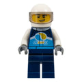 LEGO® Minifigur Rennfahrer cty1110 – Gebr.