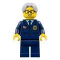LEGO® Minifigur Police Chief cty1124 – Neu
