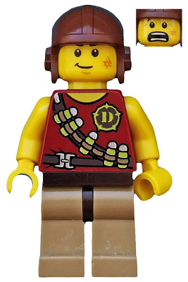 LEGO® Minifigur Hero dino001