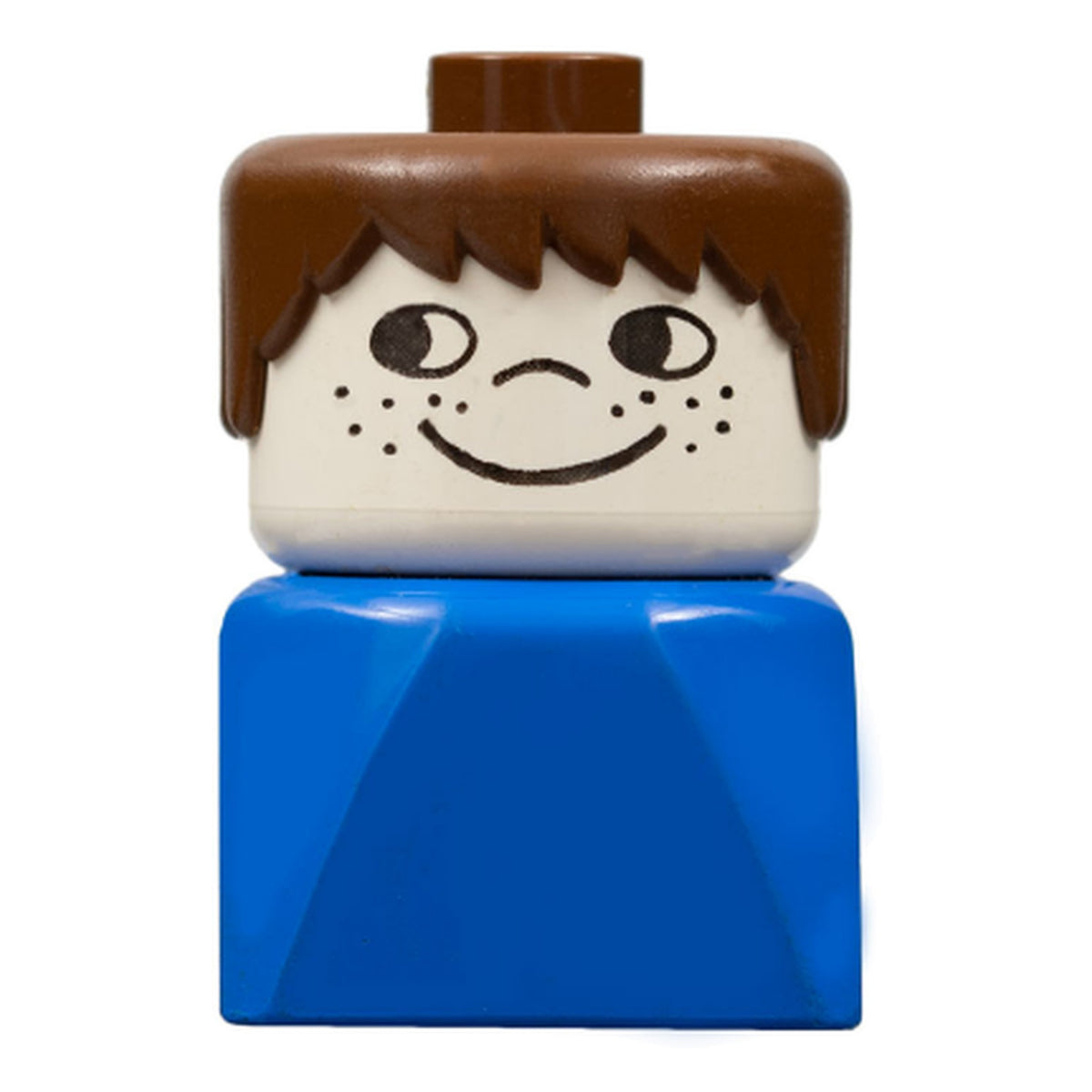 LEGO® Minifigur Duplo Figur 2 x 2 x 2 (braune Haare) dupfig015 – Gebr.