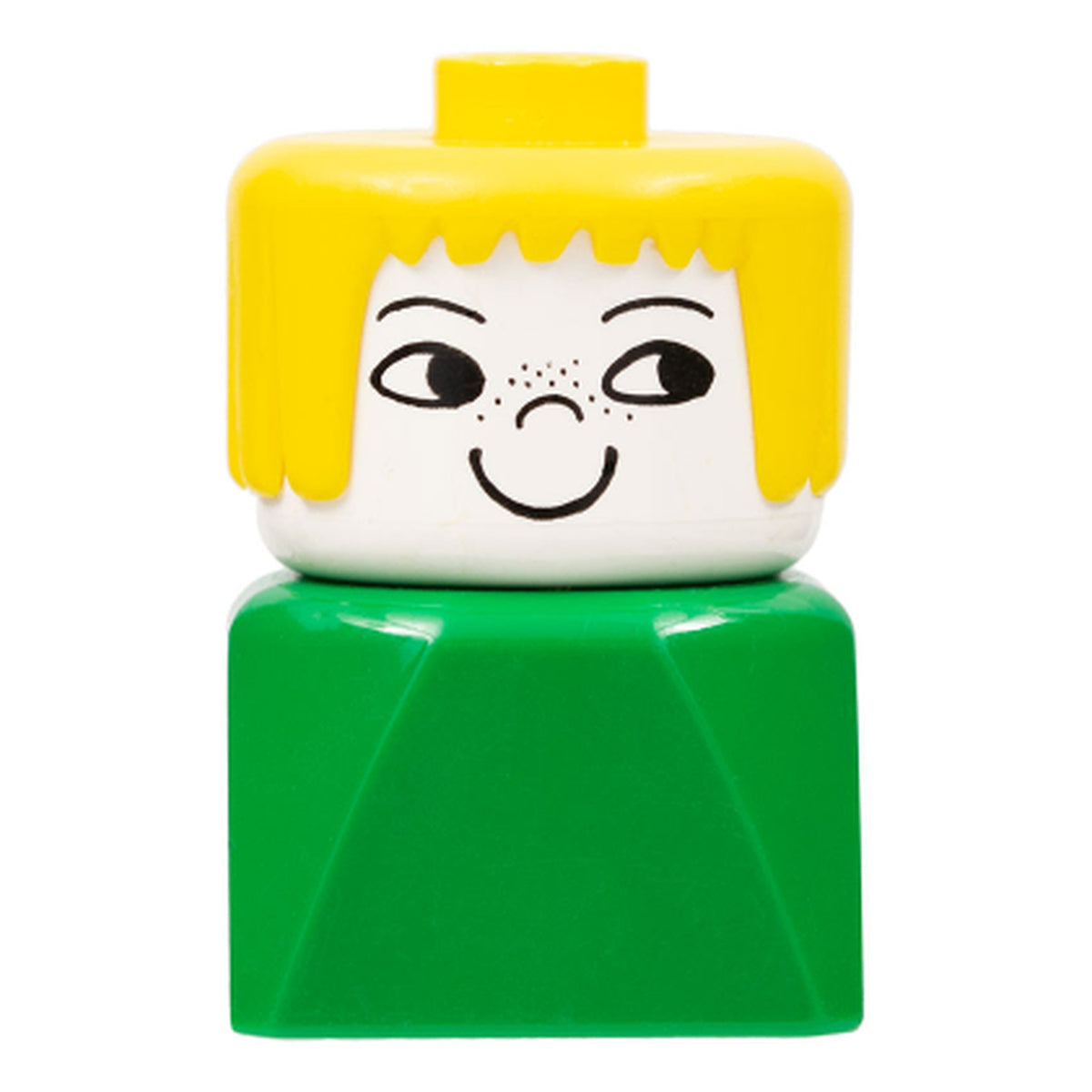 LEGO® Minifigur Duplo Figur 2 x 2 x 2 (gelbe Haare) dupfig019 – Gebr.
