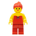 LEGO® Minifigur Red Halter Top fbr003 – Gebr.