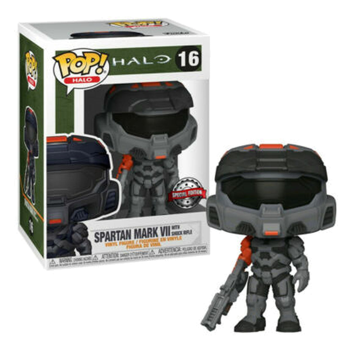 Funko Pop! Halo - Spartan Mark VII with Shock Rifle - 16