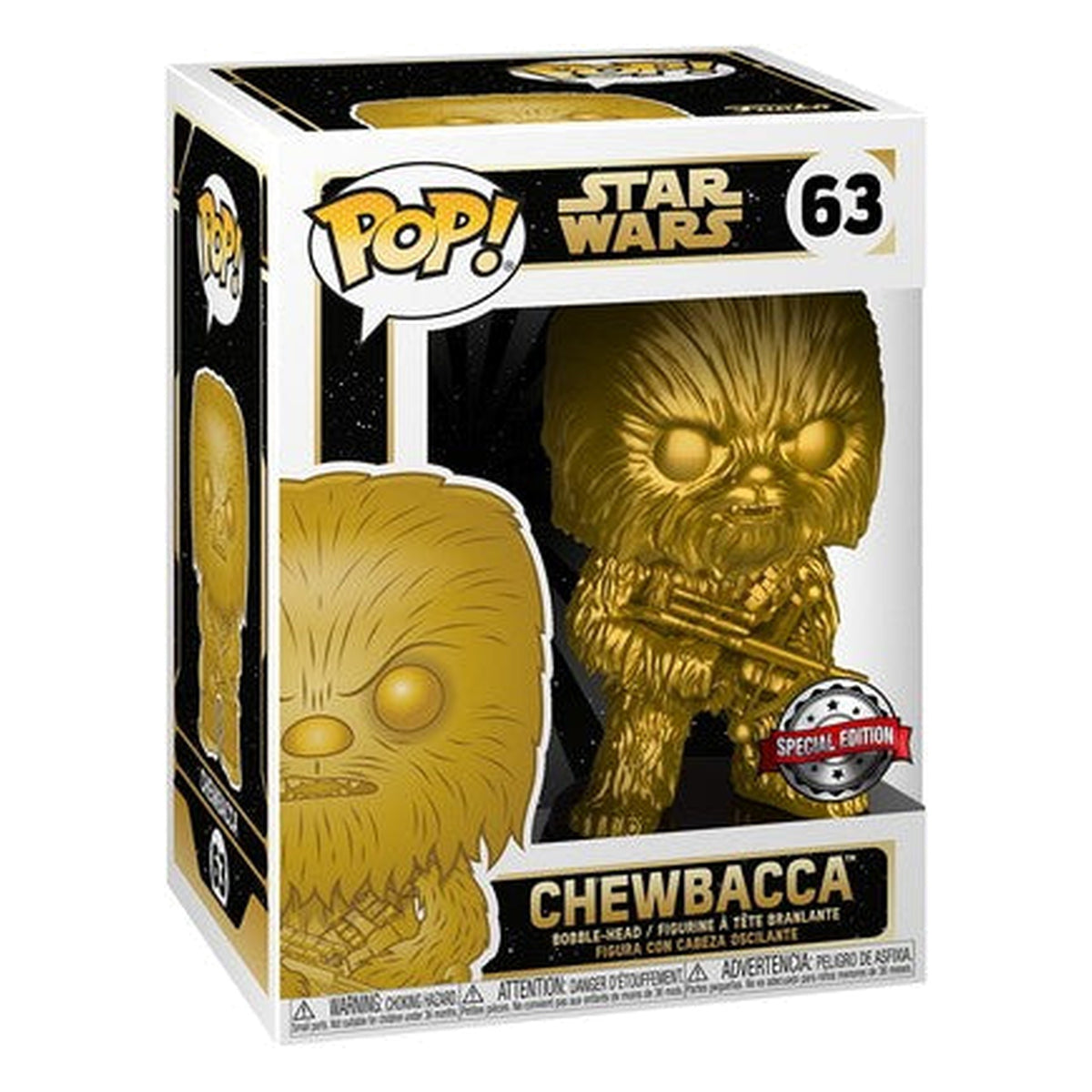Funko Pop! Star Wars - Chewbacca (Gold) - 63