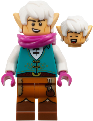 LEGO® Minifiguren Dungeons & Dragons – Elf Bard (Alternative) (71047)