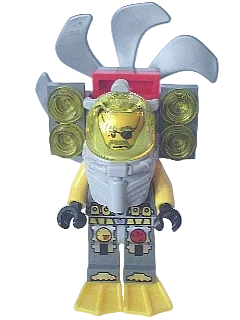 LEGO® Minifigur Atlantis Diver 3 - Ace Speedman atl024