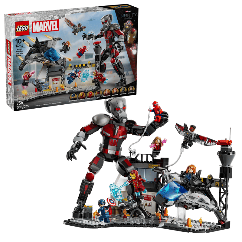 LEGO Marvel Captain America: Civil War Actionduell – Set 76314