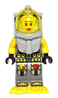 LEGO® Minifigur Atlantis Diver 5 - Samantha Rhodes atl022