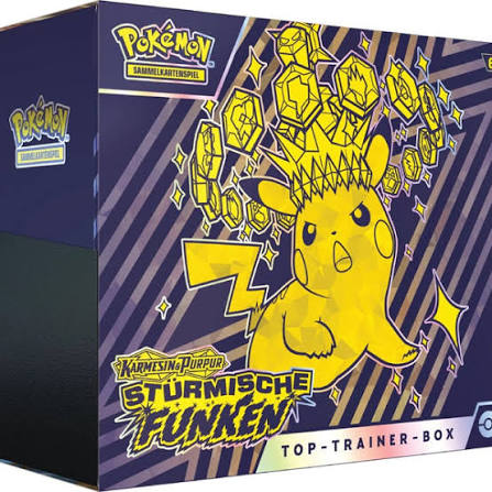 Pokémon: Top-Trainer-Box Stürmische Funken – Deutsch