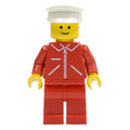 LEGO® Minifigure Jacket Red with Zipper jred019