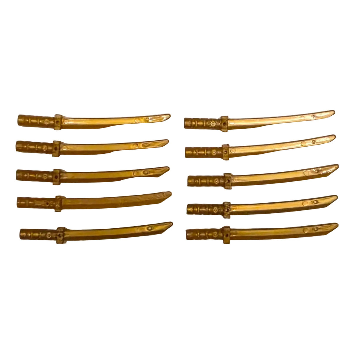 LEGO® 10x Katana Gold