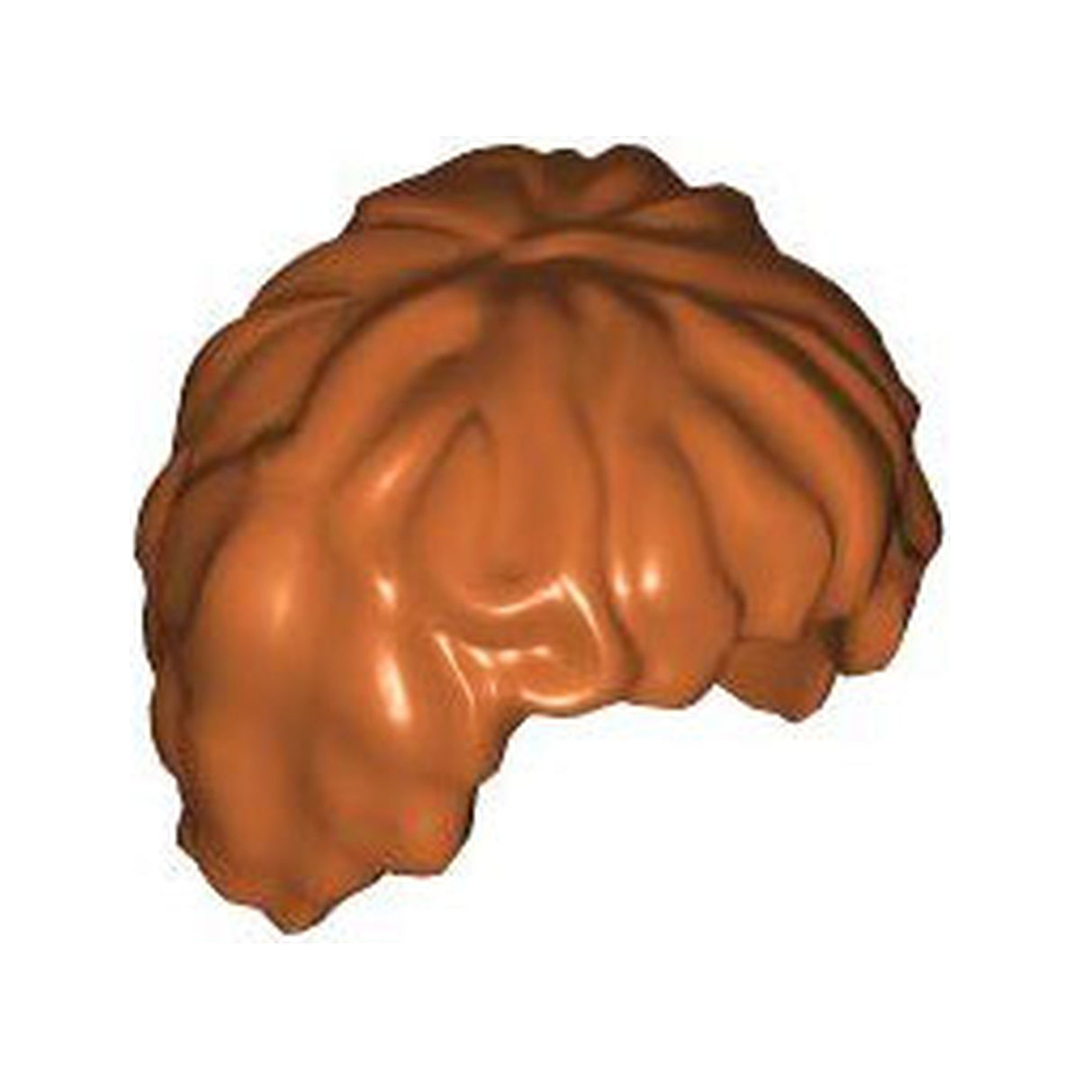 LEGO® Minifigure, Hair Tousled 10048 dunkelorange