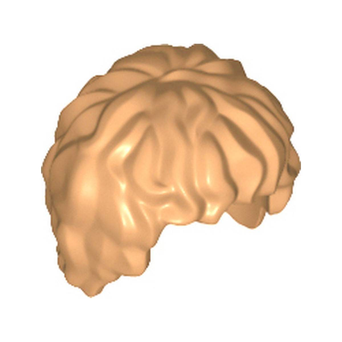 LEGO® Minifigure, Hair Tousled 10048 mittelnougat