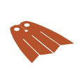 LEGO® Minifigure Cape Cloth, 4 Scalloped Strips - Traditional Starched Fabric 109634 rötlich orange