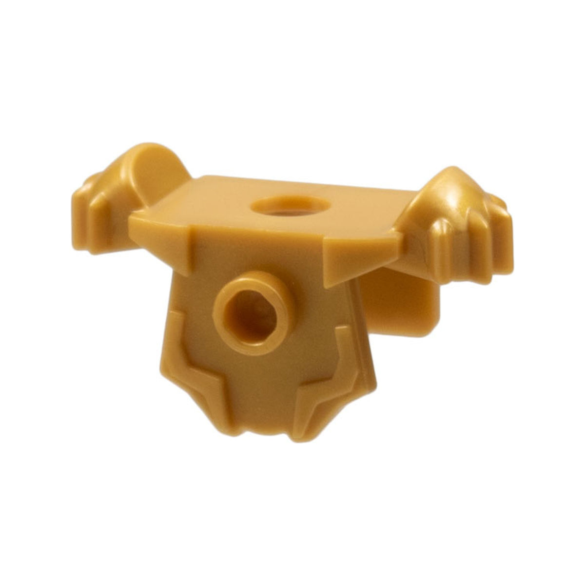 LEGO® Minifigure Armor Breastplate with Shoulder Pads, Front Stud and 2 Back Studs 11098 perlgold
