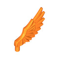LEGO® Minifigure Wing Feathered 11100 orange