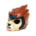 LEGO® Minifigure, Headgear Mask Lion with Tan Face and Dark Blue Headpiece Pattern 11129pb01 braun