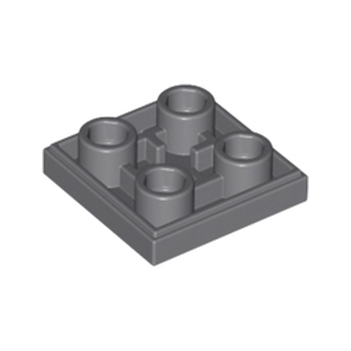 LEGO® Tile, Modified 2 x 2 Inverted 11203 dunkelgrau