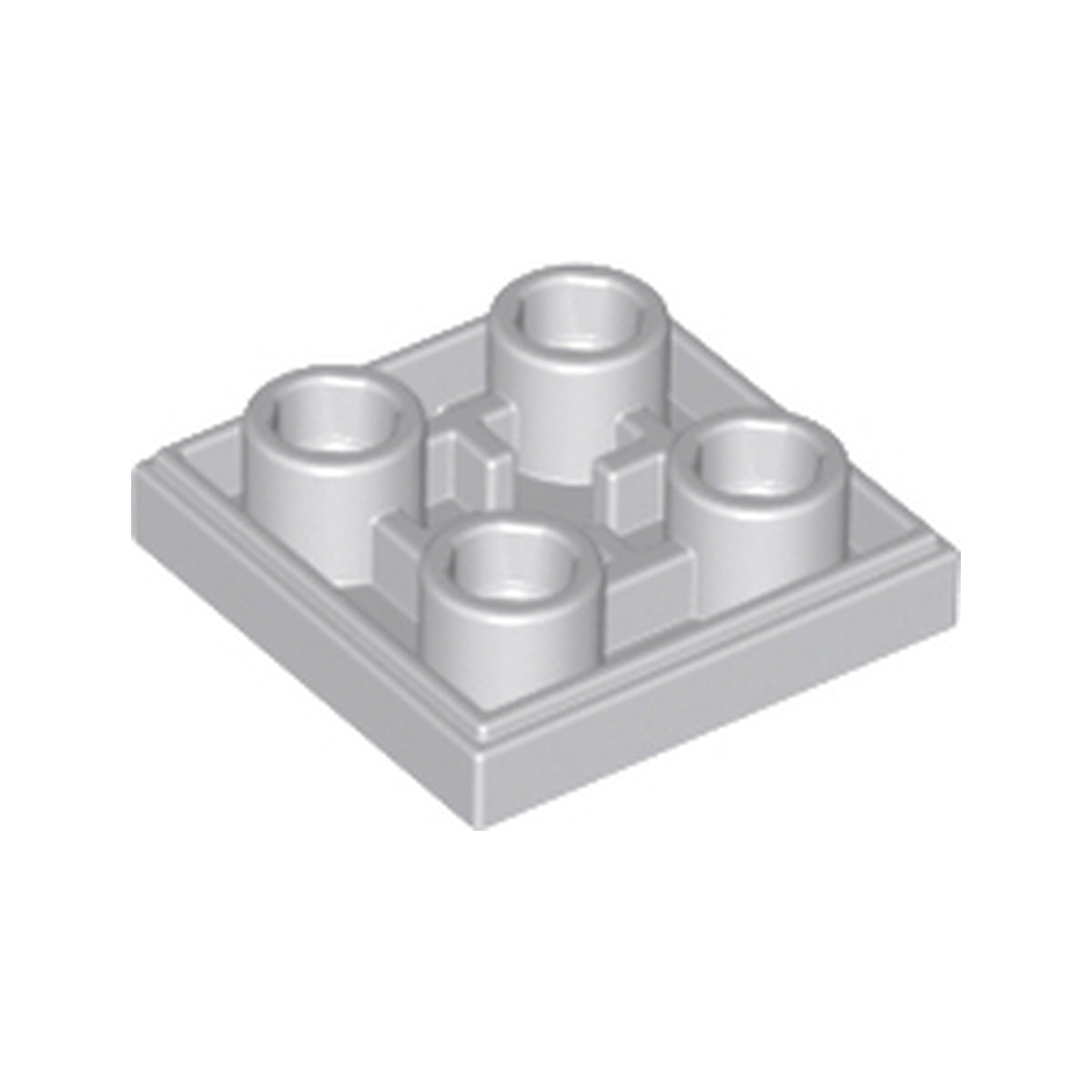 LEGO® Tile, Modified 2 x 2 Inverted 11203 hellgrau