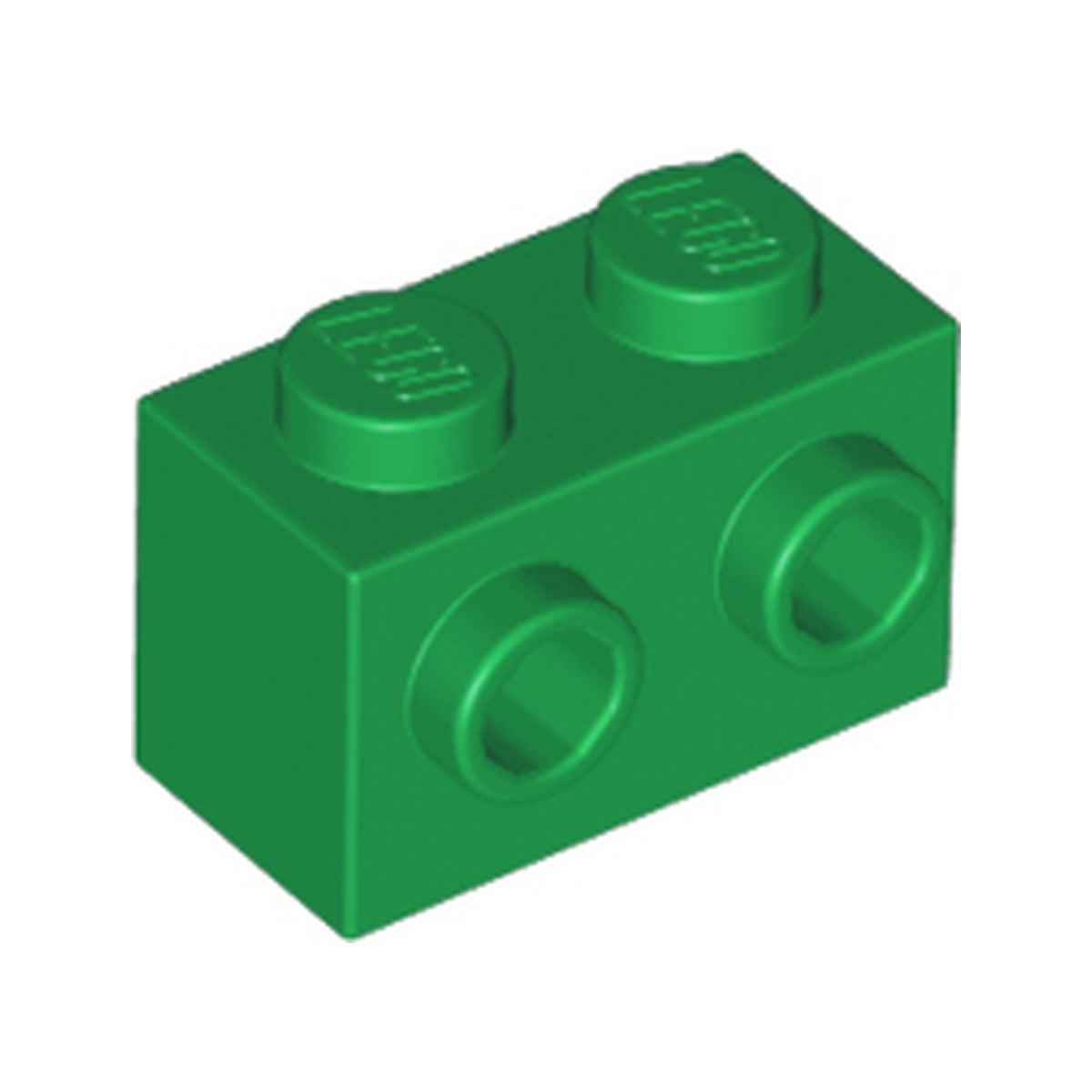 LEGO® Brick, Modified 1 x 2 with Studs on 1 Side 11211 grün