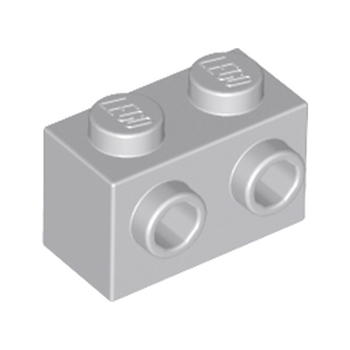 LEGO® Brick, Modified 1 x 2 with Studs on 1 Side 11211 hellgrau