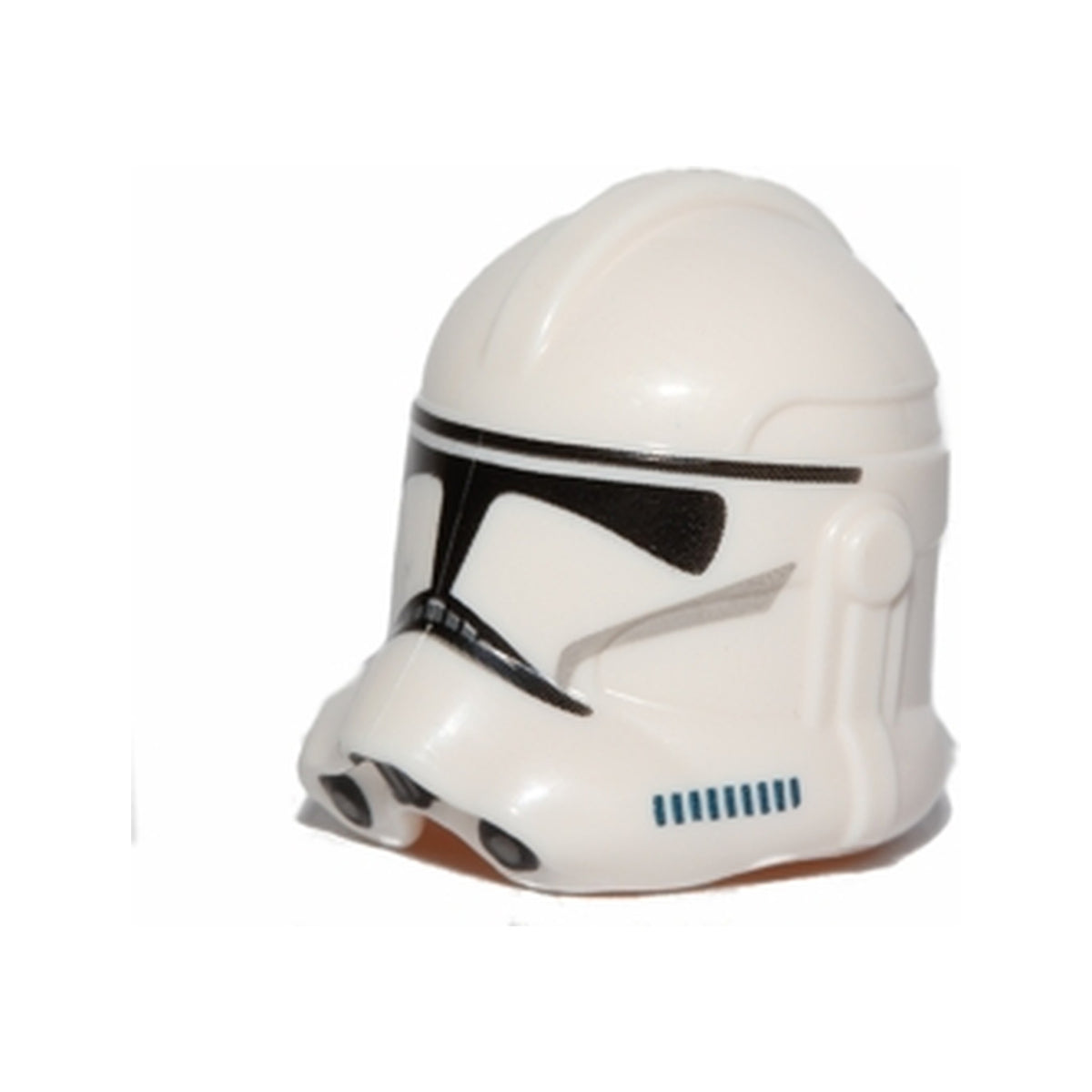 LEGO® Minifigure, Headgear Helmet SW Clone Trooper (Phase 2) with Ep.3 Pattern 11217pb09 weiss