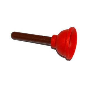LEGO® Minifigure, Utensil Plunger with Molded Flexible Rubber Red Cup Pattern 11251pb01