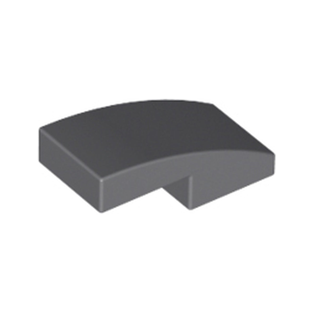 LEGO® Slope, Curved 2 x 1 x 2/3 11477 dunkelgrau