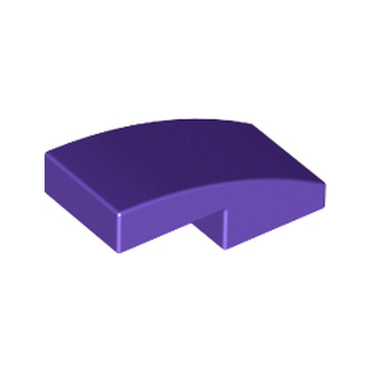 LEGO® Slope, Curved 2 x 1 x 2/3 11477 dunkelviolett