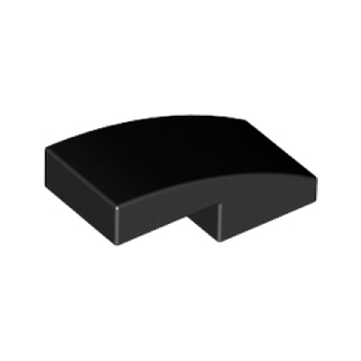 LEGO® Slope, Curved 2 x 1 x 2/3 11477 schwarz
