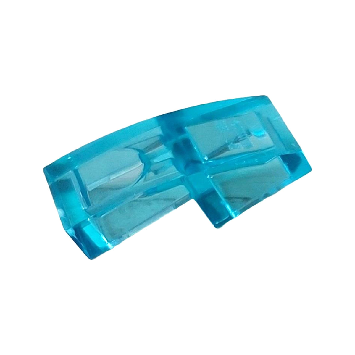 LEGO® Slope, Curved 2 x 1 x 2/3 11477 transparent hellblau