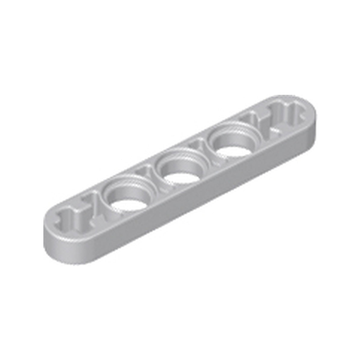 LEGO® Technic, Liftarm Thin 1 x 5 - Axle Holes 11478 hellgrau