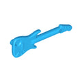 LEGO® Minifigure, Utensil Musical Instrument, Guitar Electric 11640 dunkelazur