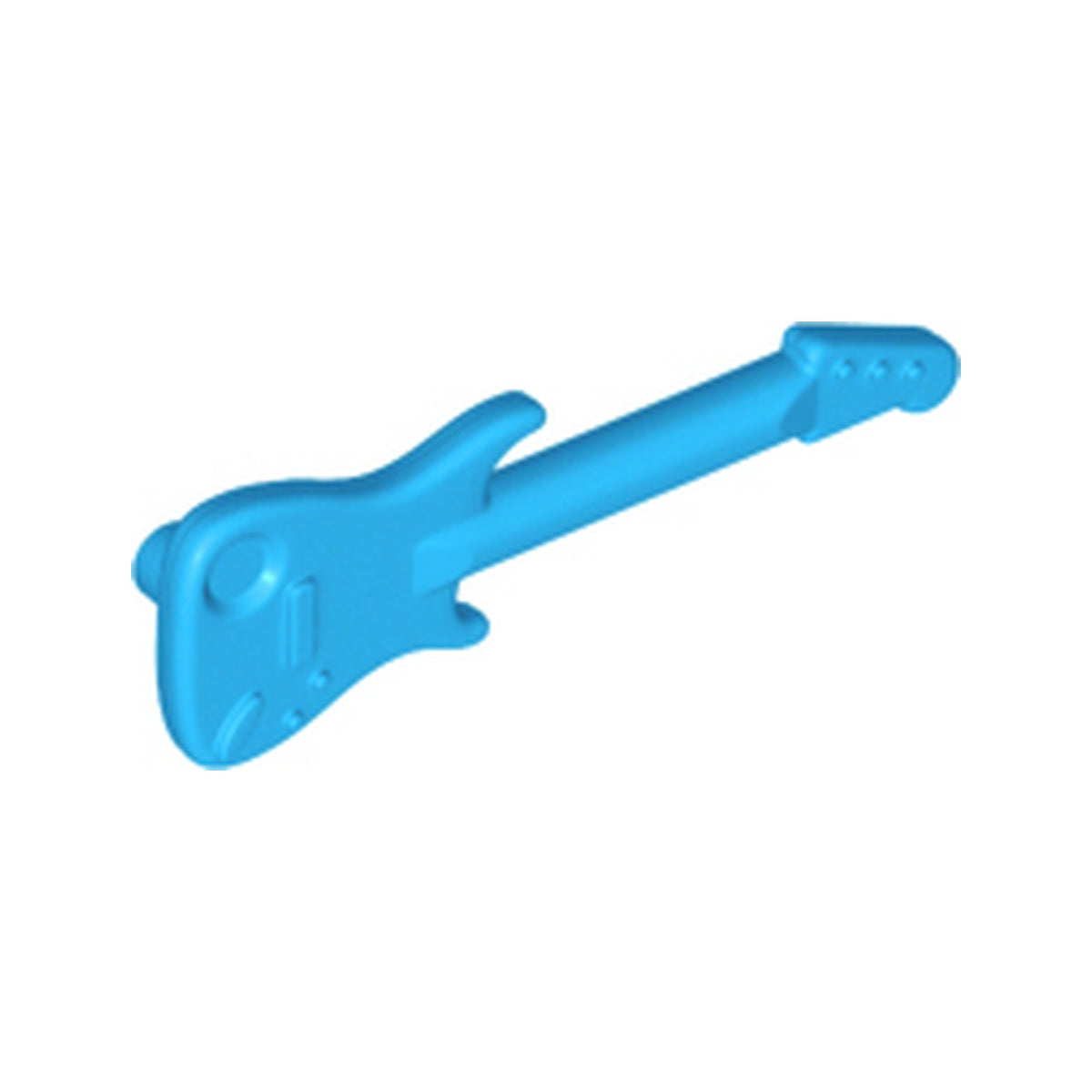 LEGO® Minifigure, Utensil Musical Instrument, Guitar Electric 11640 dunkelazur