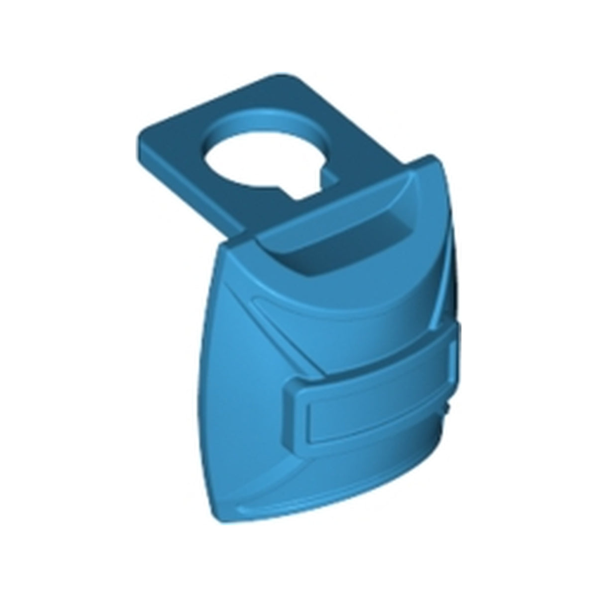 LEGO® Minifigure Backpack Thin, Parachute Container 12897 dunkelazur