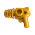 LEGO® Minifigure, Weapon Space Ray Gun - Rounded Heat Diffusers 13608 perlgold