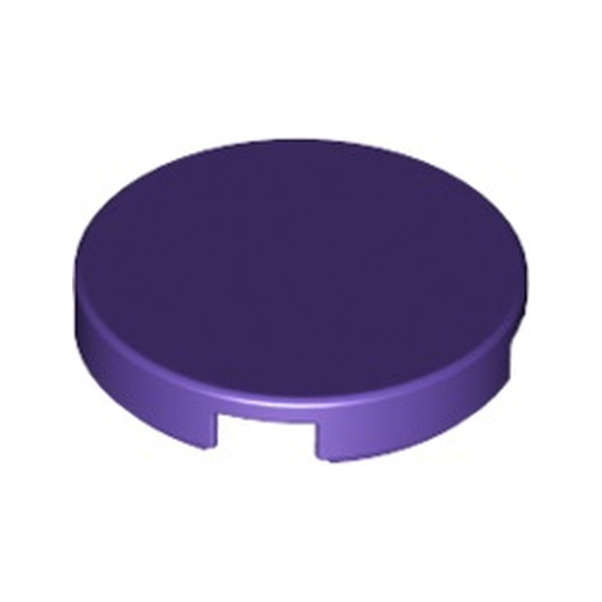 LEGO® Tile, Round 2 x 2 with Bottom Stud Holder 14769 dunkelviolett