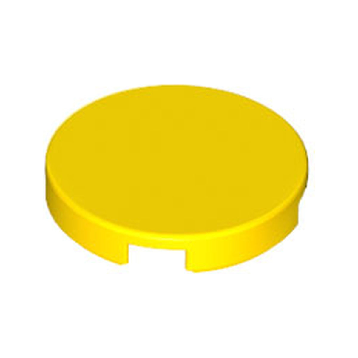 LEGO® Tile, Round 2 x 2 with Bottom Stud Holder 14769 gelb