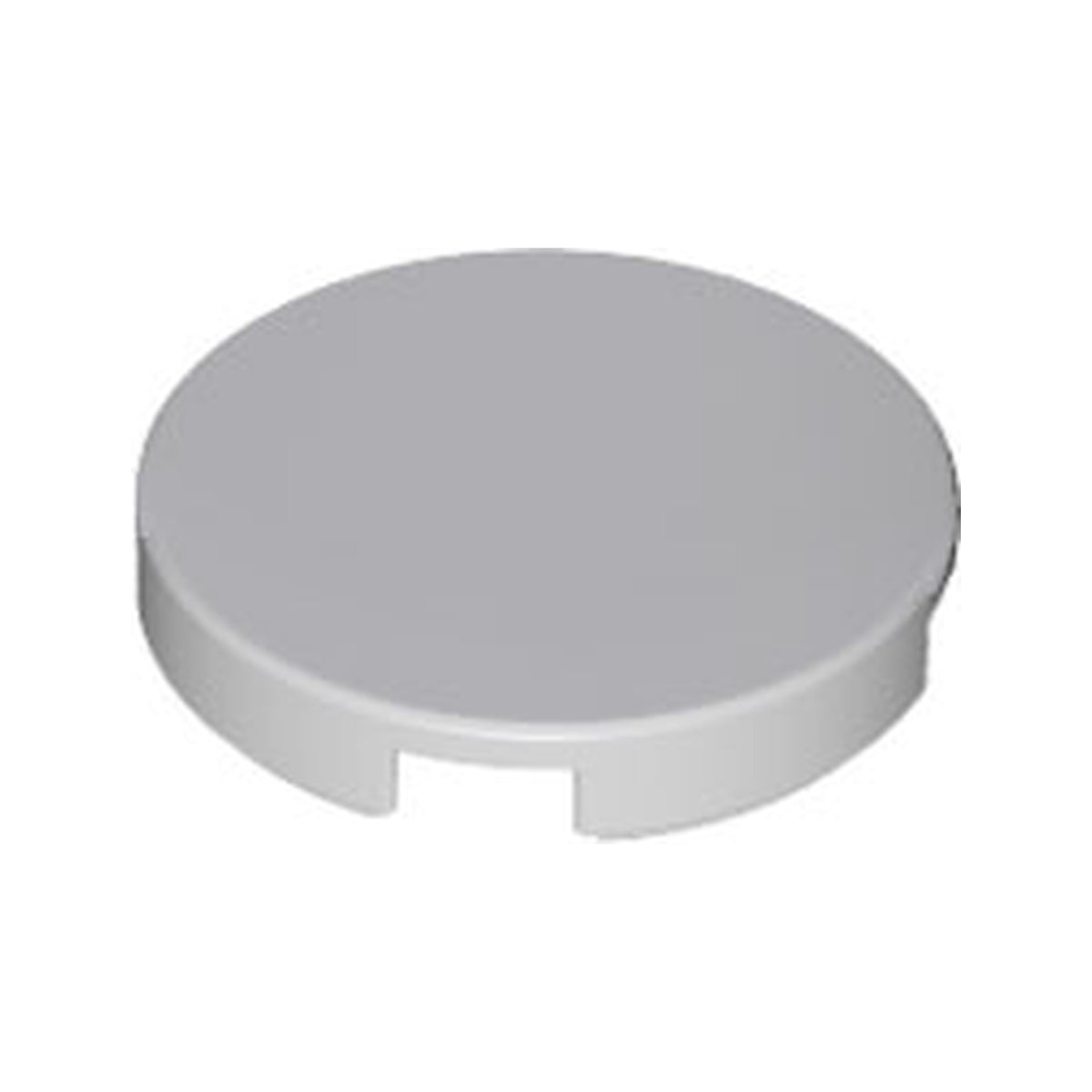 LEGO® Tile, Round 2 x 2 with Bottom Stud Holder 14769 hellgrau
