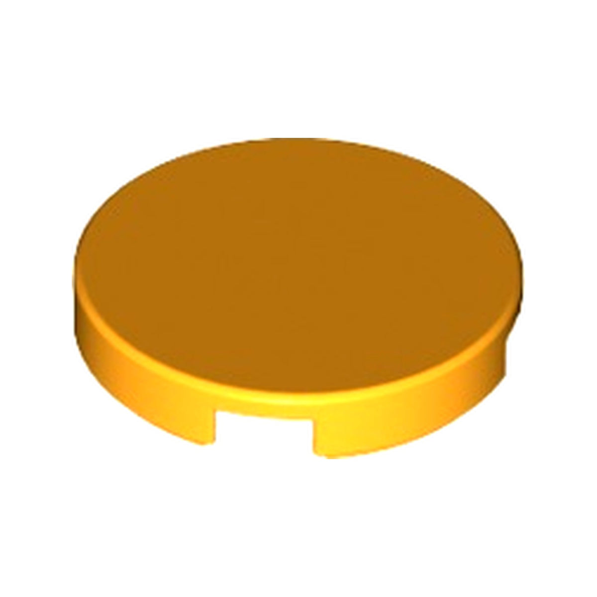 LEGO® Tile, Round 2 x 2 with Bottom Stud Holder 14769 hellorange
