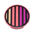 LEGO® Tile, Round 2 x 2 with Bottom Stud Holder with Black Circle and Bright Light Yellow and Magenta Stripes Pattern 14769pb0591 koralle